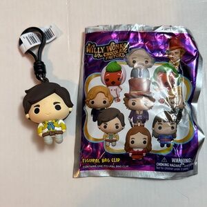 Willy Wonka Figural Bag Clip